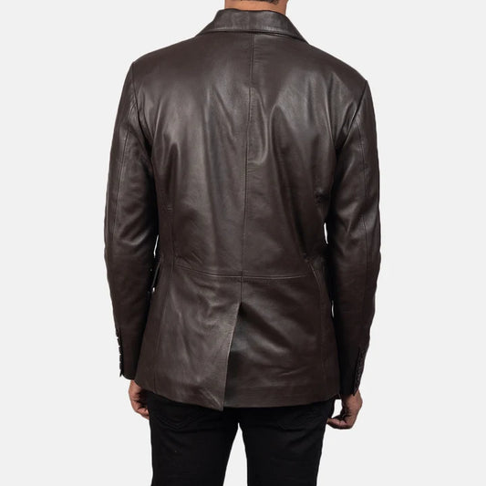 Callahan Sheepskin Leather Blazer