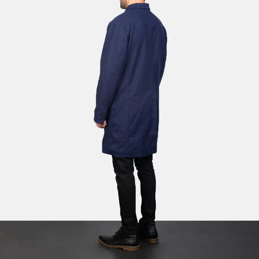 Holt Double-Breasted Wool Coat