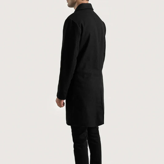 Bramfield Single-Breasted Wool Coat