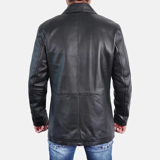 Imperial Rebel Leather Blazer