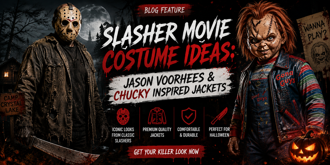 Slasher Movie Costume Ideas: Jason Voorhees & Chucky-Inspired Jackets