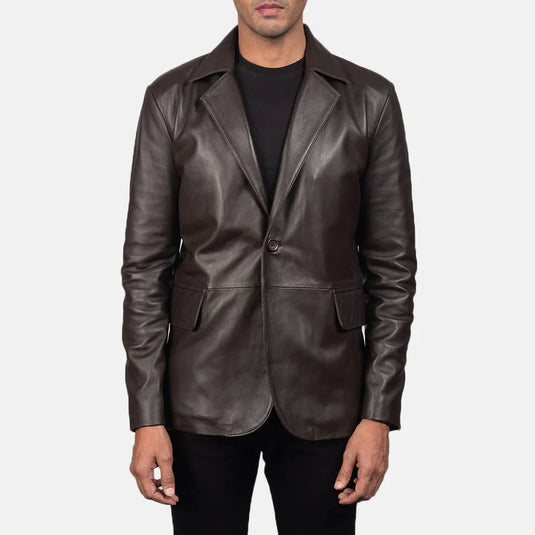 Men Leather Blazers