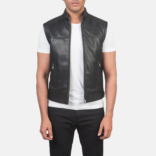 Men Leather Vests
