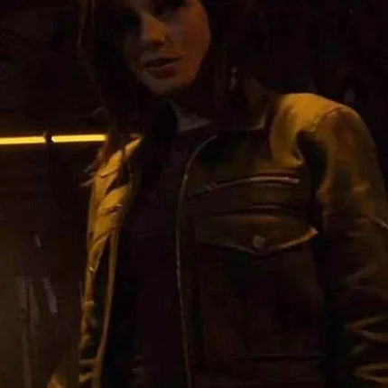 Agents of Shield Brooke Williams Green Field Jacket