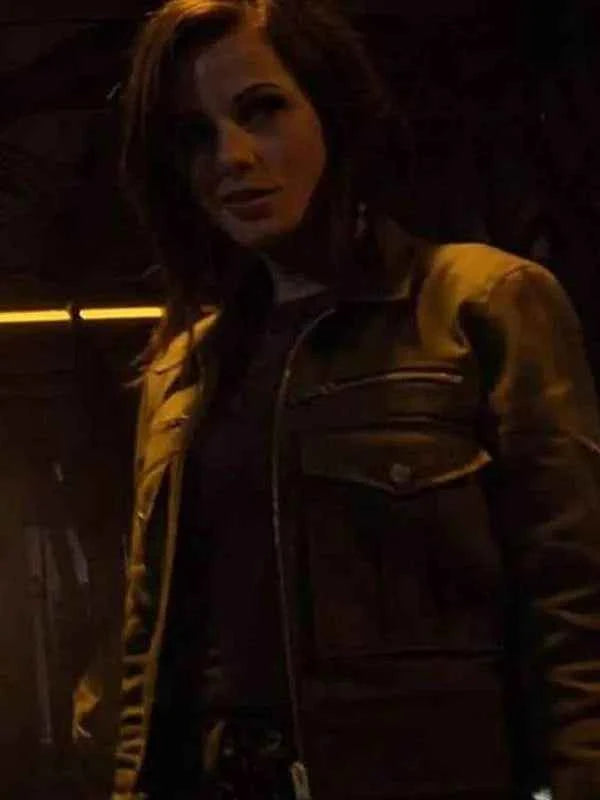Agents of Shield Brooke Williams Green Field Jacket