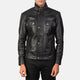 Darren Men Black Leather Biker Jacket