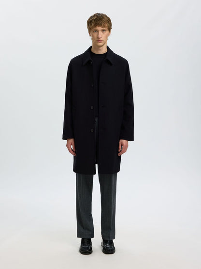 Thornbury Men's Wool Blend Overcoat