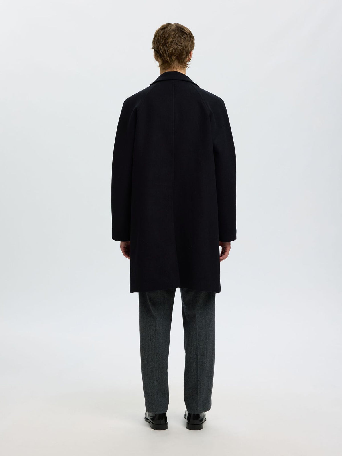 Thornbury Men's Wool Blend Overcoat