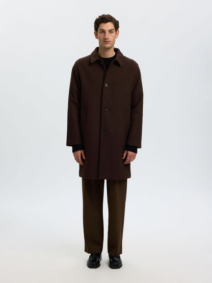Thornbury Men's Wool Blend Overcoat