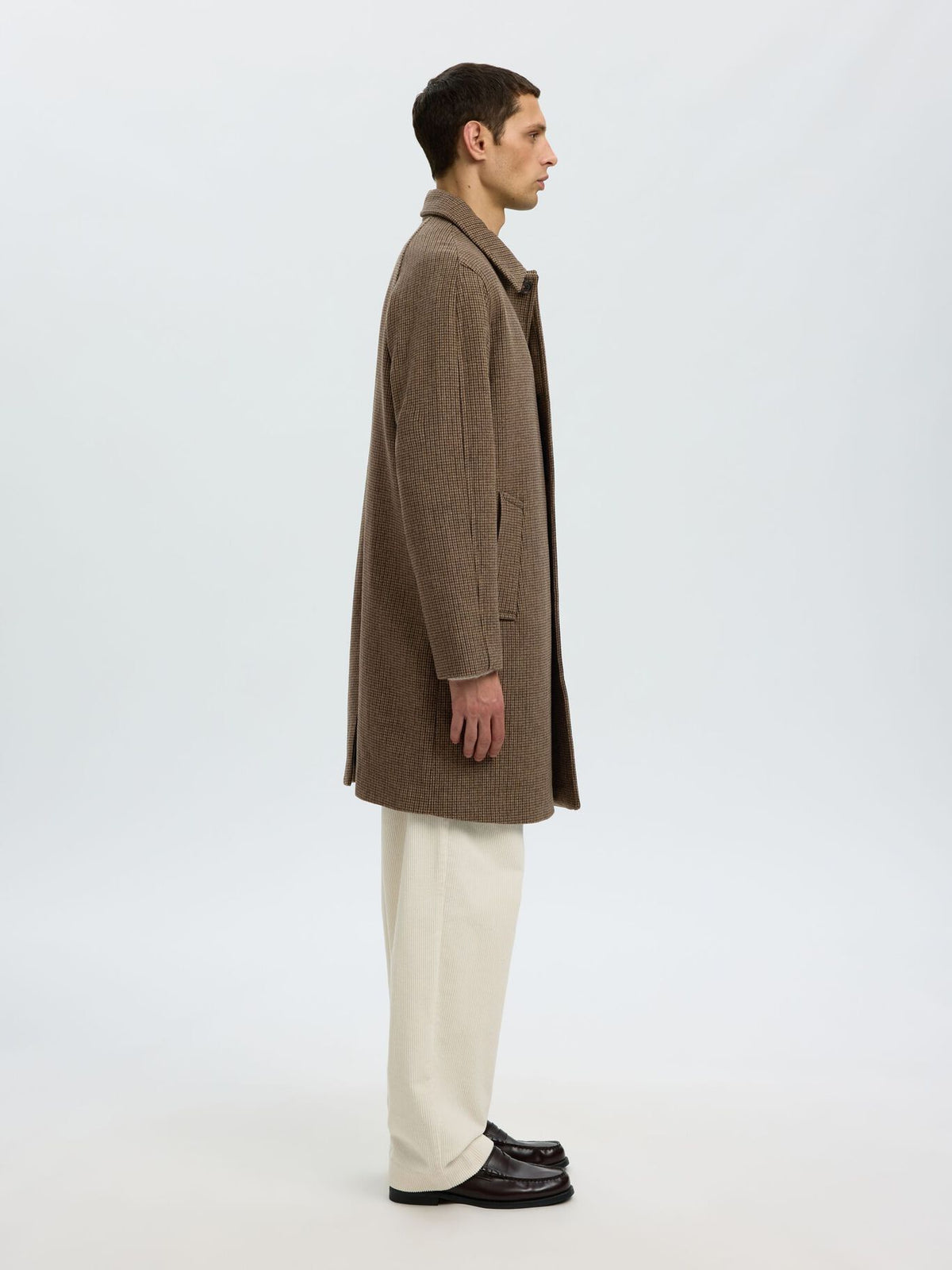 Thornbury Men's Wool Blend Overcoat