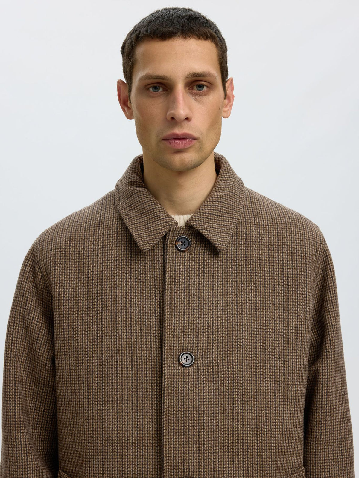 Thornbury Men's Wool Blend Overcoat