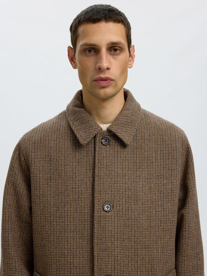 Thornbury Men's Wool Blend Overcoat