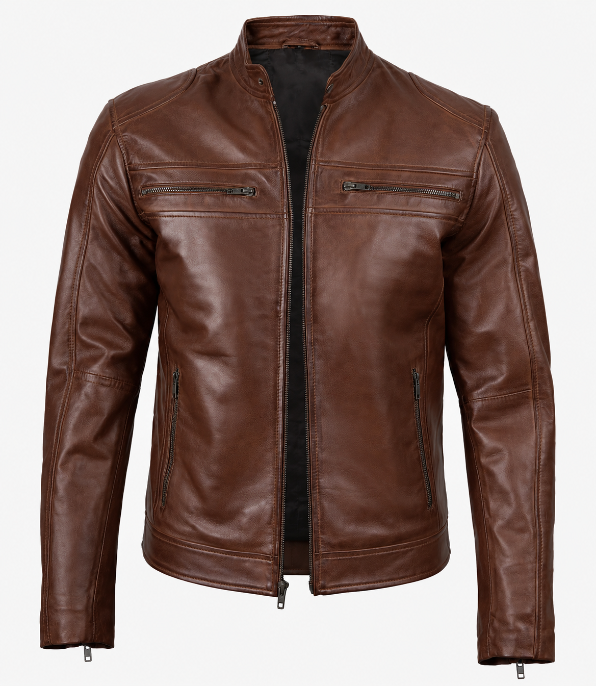 Castellan Zip Cafe Racer Jacket