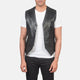 Auden Men Black Leather Vest