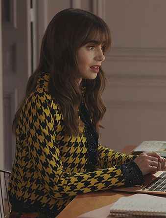Emily in Paris Season 3 Lily Collins Blazer