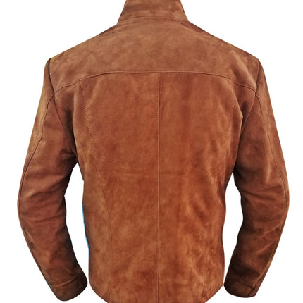 Star Wars Solo A Brown Leather Jacket