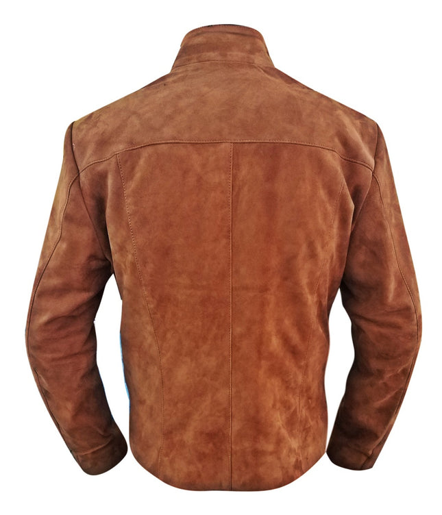 Star Wars Solo A Brown Leather Jacket