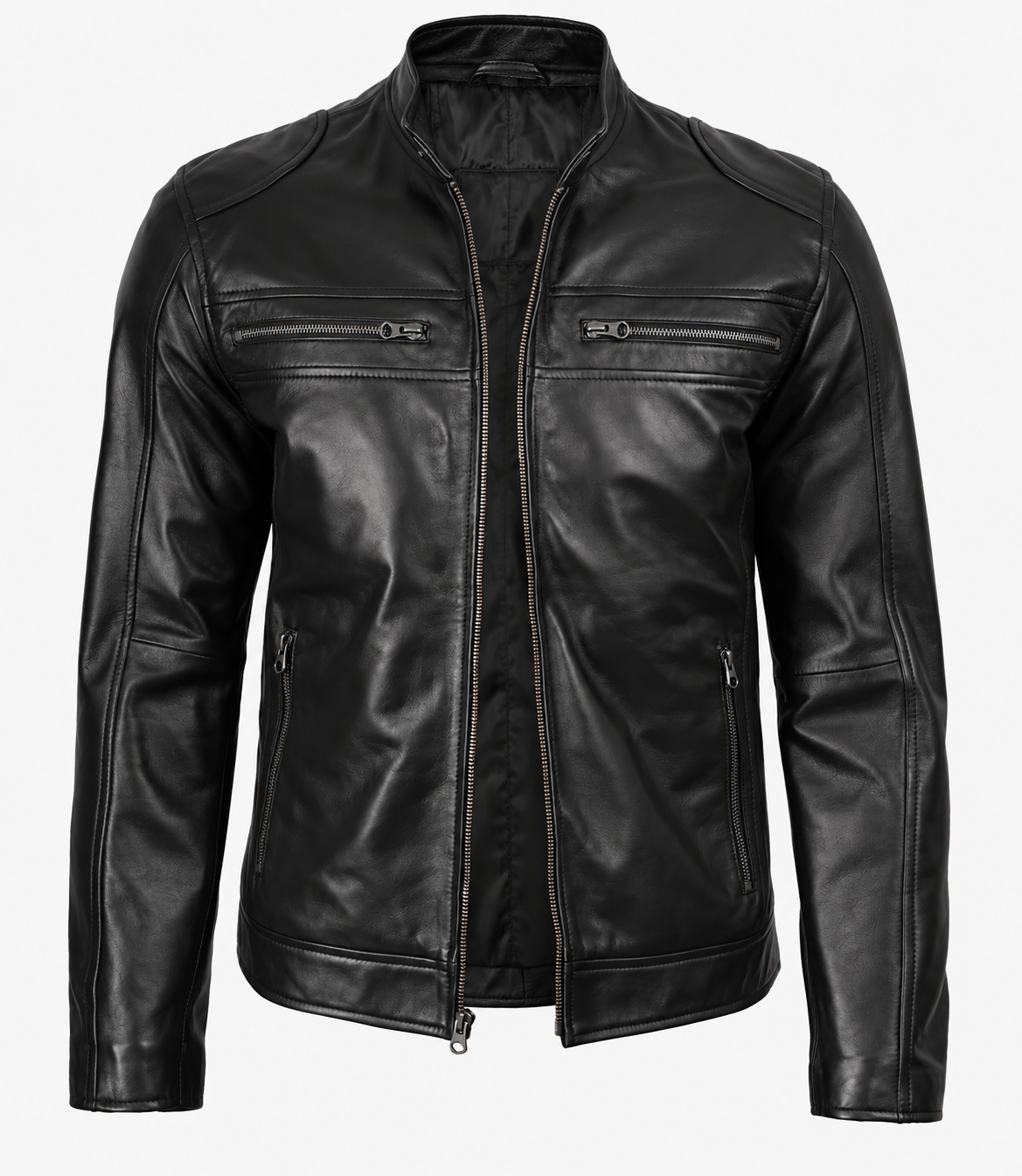 Castellan Zip Cafe Racer Jacket