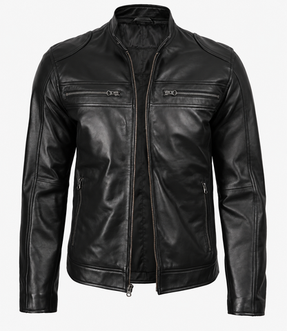 Castellan Zip Cafe Racer Jacket