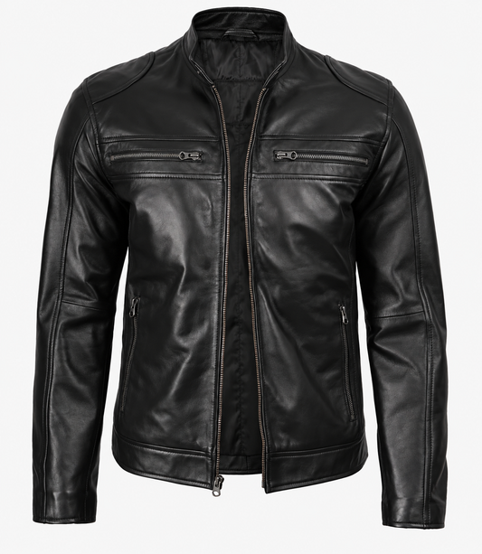 Castellan Zip Cafe Racer Jacket