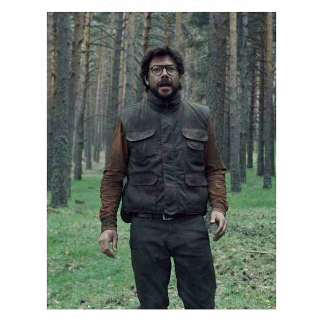 Money Heist Season 3 Professor Grey Vest