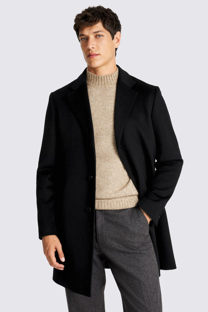 Alderton Wool Cashmere Coat For Men