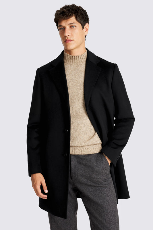 Alderton Wool Cashmere Coat For Men