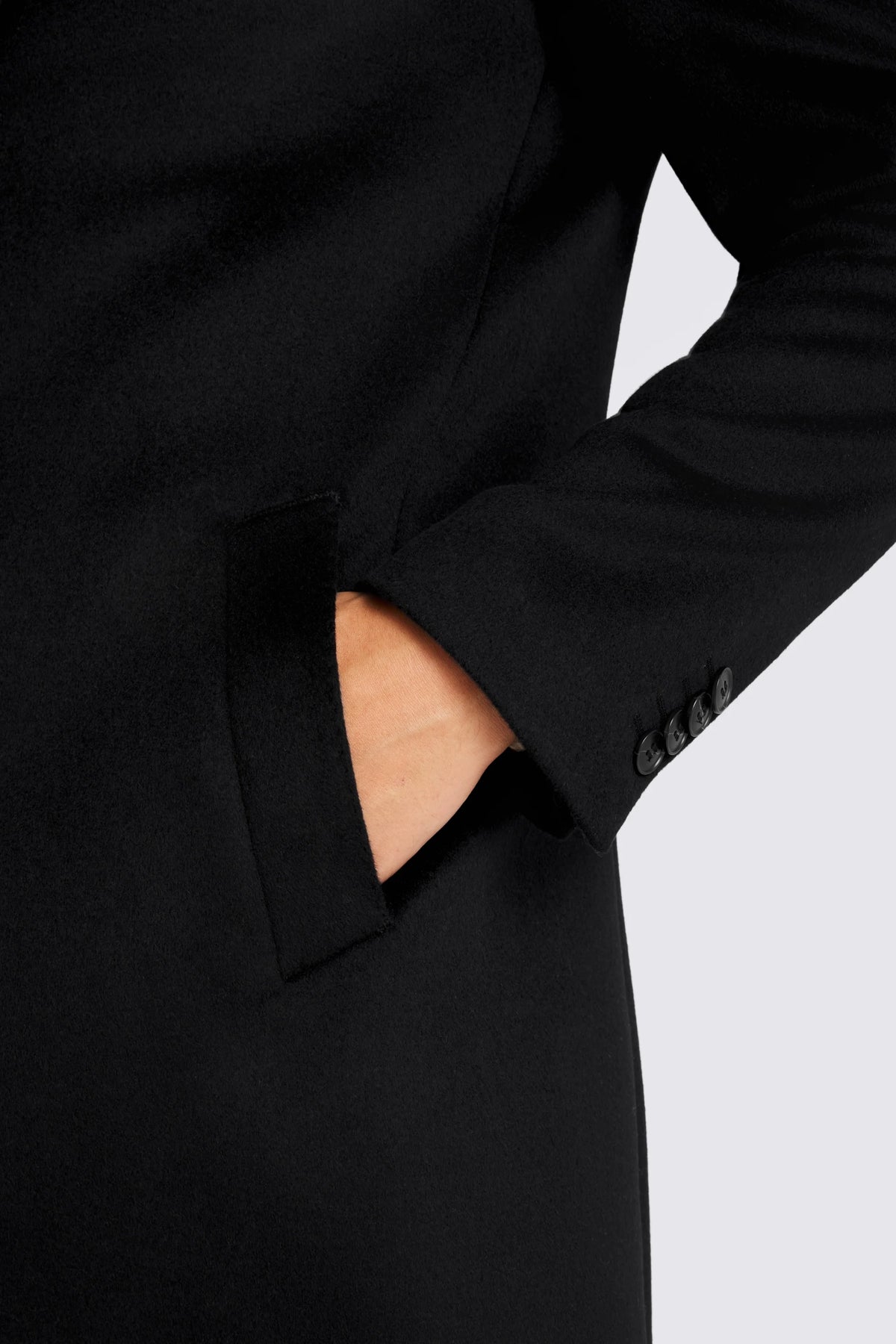 Alderton Wool Cashmere Coat For Men