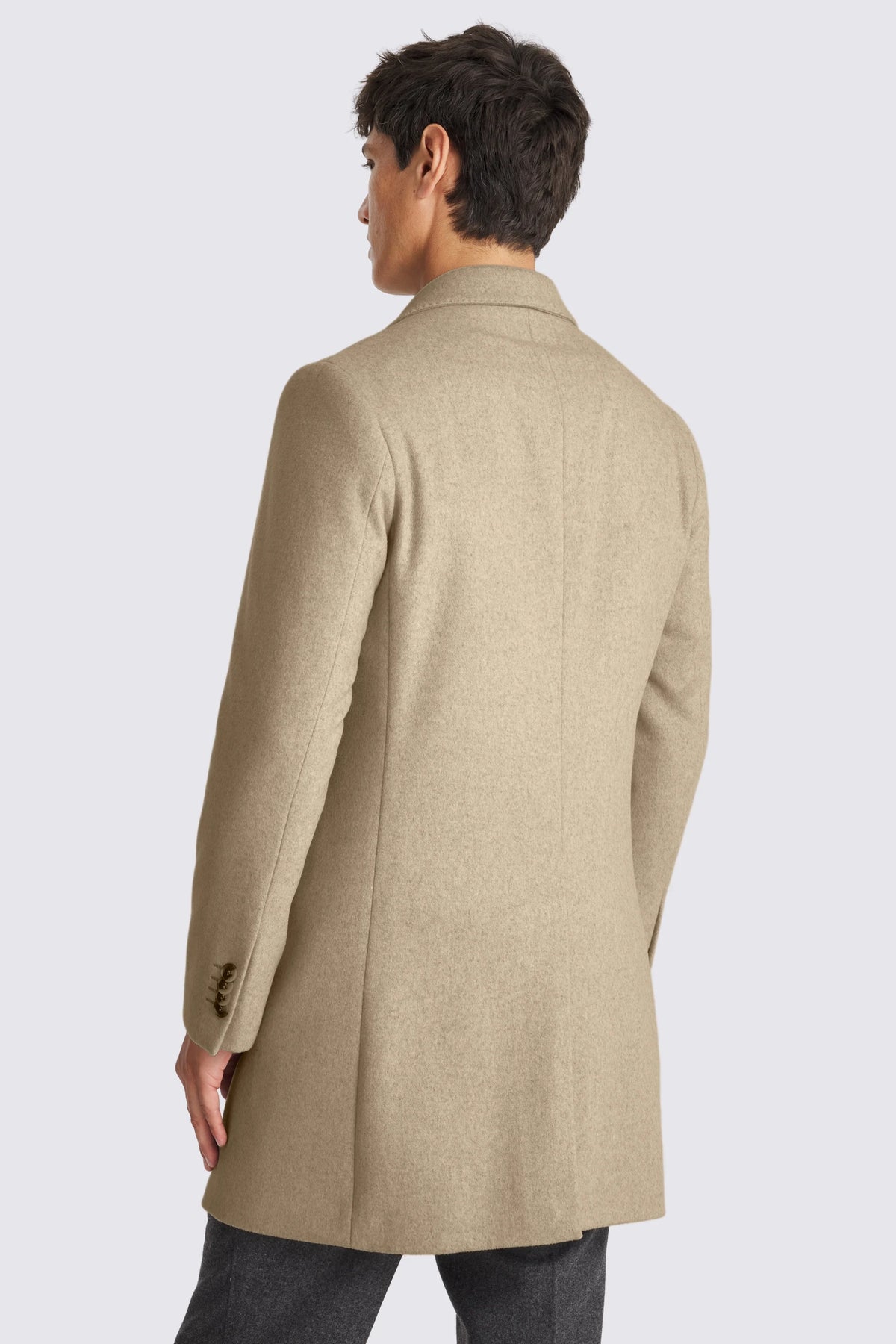 Alderton Wool Cashmere Coat For Men