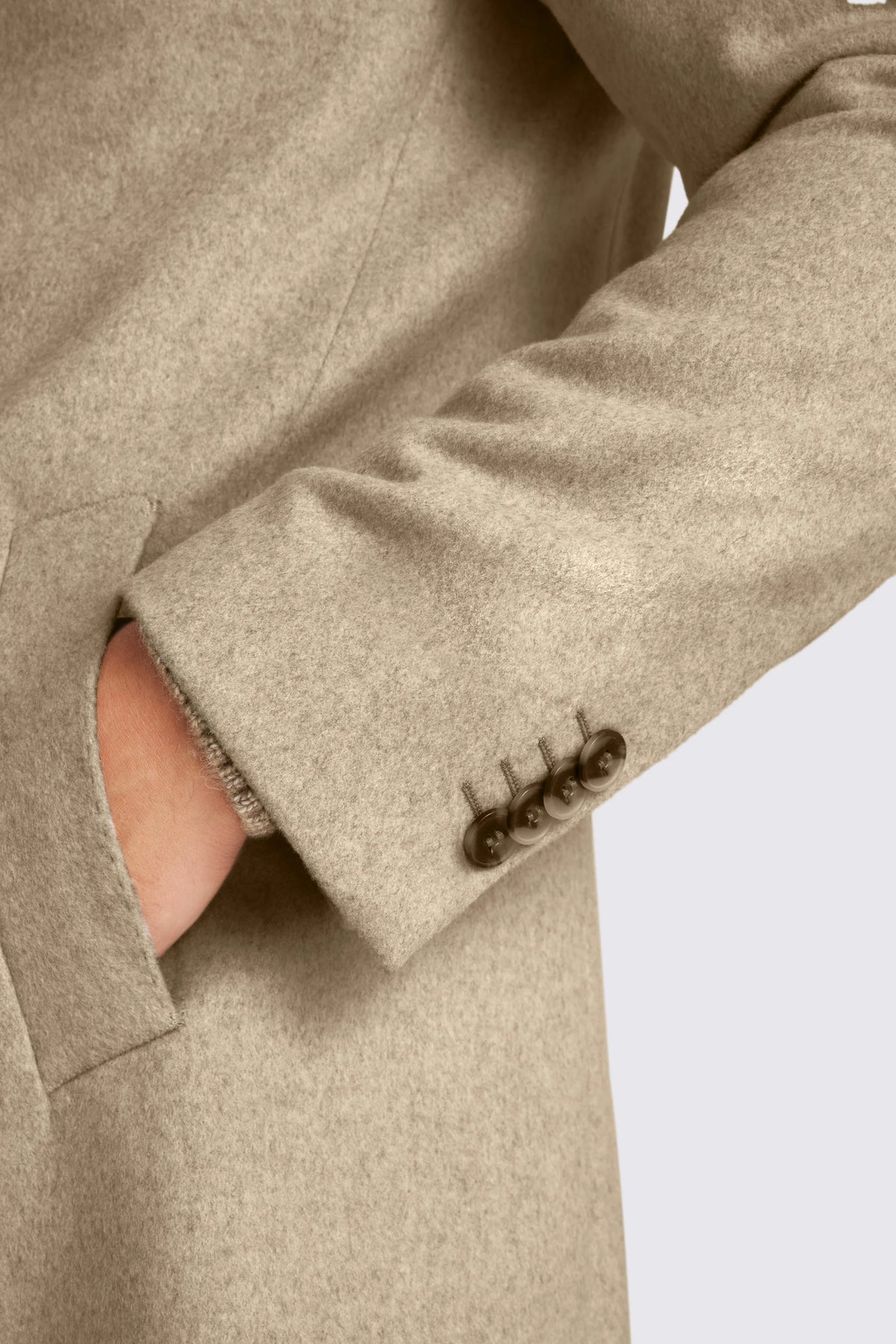 Alderton Wool Cashmere Coat For Men