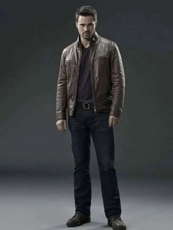 Agents Of Shield Brett Dalton Brown Field Jacket