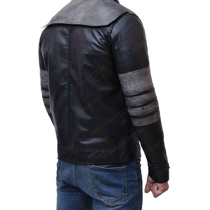 Agents Of Shield Lain De Caestecker Leather Biker Jacket