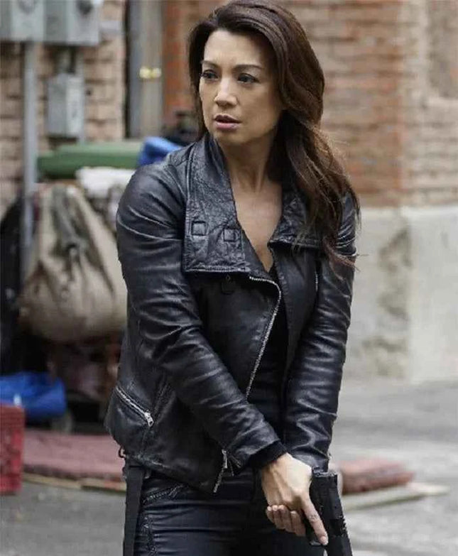 Agents of Shield Ming-Na Wen Black Jacket