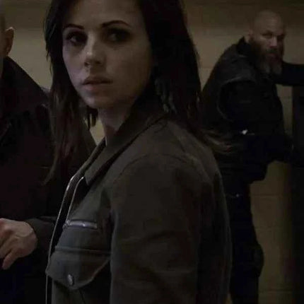 Agents of Shield Brooke Williams Green Field Jacket