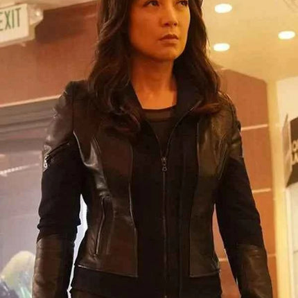 Agents of Shield Ming-Na Wen Black Jacket