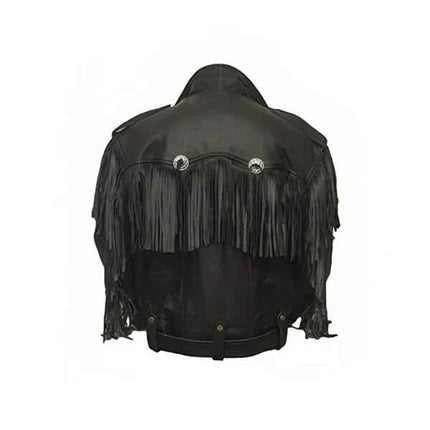 Money Heist Season Nairobi Black Fringe Jacket
