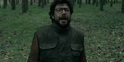 Money Heist Season 3 Professor Grey Vest