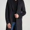 Men's Black Wool Coat