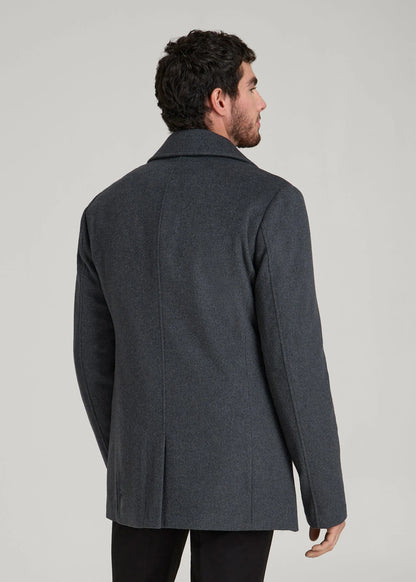 Kensworth Wool Peacoat For Men