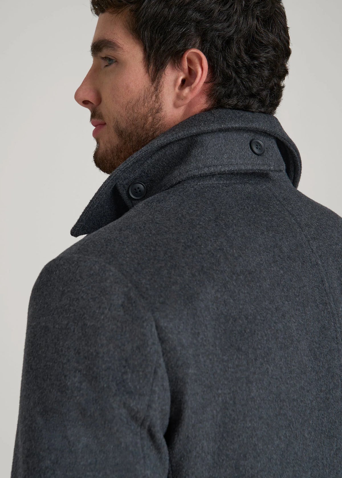 Kensworth Wool Peacoat For Men