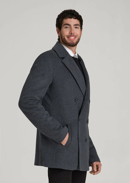 Kensworth Wool Peacoat For Men