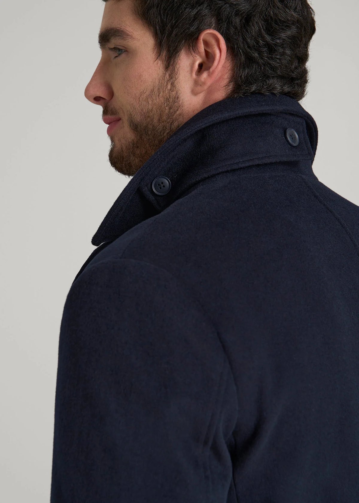 Kensworth Wool Peacoat For Men