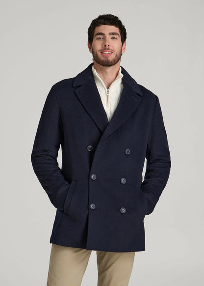 Kensworth Wool Peacoat For Men