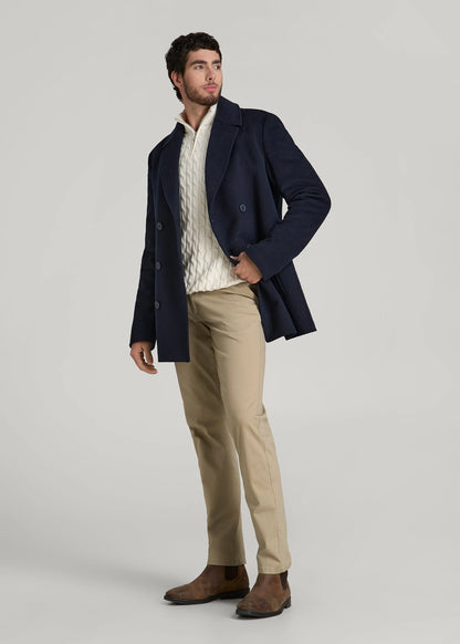 Kensworth Wool Peacoat For Men