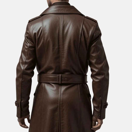 Men's Arvigo Steampunk Leather Duster