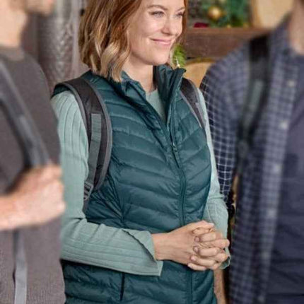 Jingle Bell Run Ashley Williams Green Vest