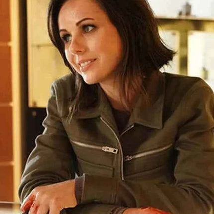 Agents of Shield Brooke Williams Green Field Jacket