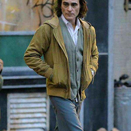 Joker Folie À Deux Joaquin Phoenix Cotton Jacket