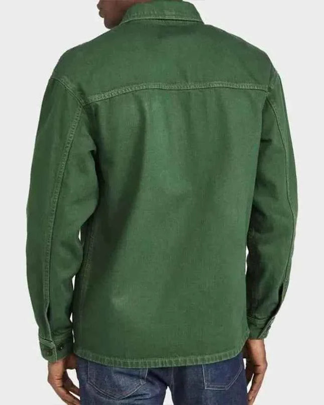 Emily In Paris Gabriel Cotton Green Jacket