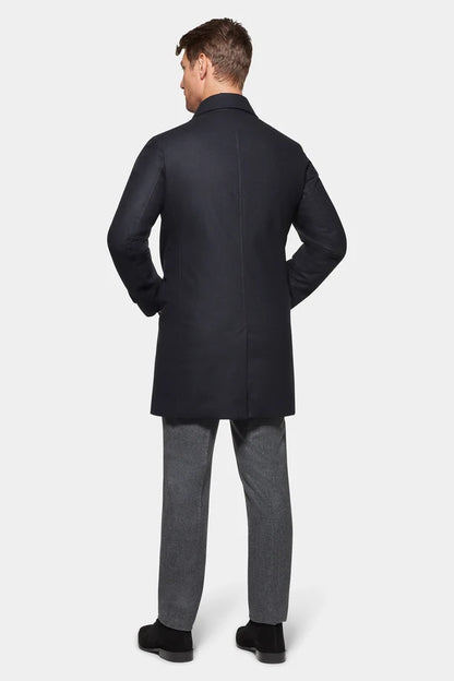Alverston Down-Lined Wool Euro Coat